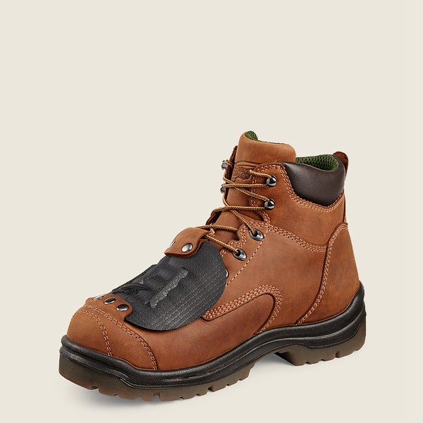 Bottes de Sécurité Red Wing - King Toe® - 6-Inch Toe Metguard - Marron - Homme 728SKTFPA